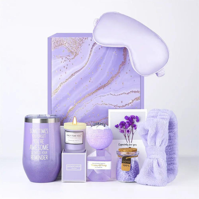 Aroma Candle Bath Gift Box by Poppy Gifts