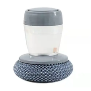 Kitchen Soap Dispensing Pot Cleaning Brush by salelink.co.nz