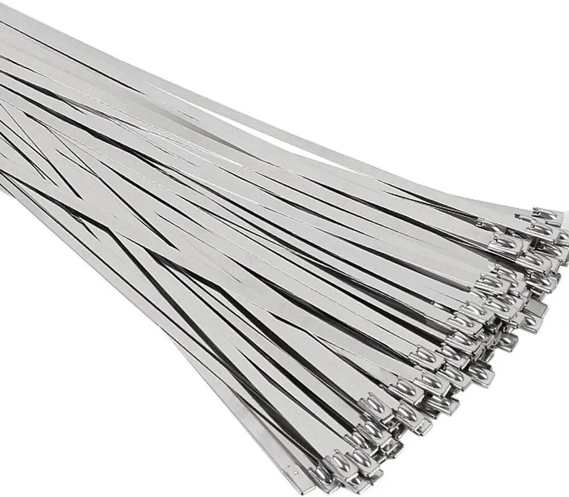 100pcs Stainless Steel Cable Ties 4.6x300mm by salelink.co.nz