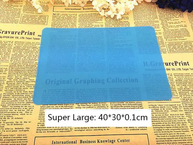 Non-Stick Silicone Mats for Crafts, Liquid, Resin Jewelry Casting Moulds Mat, Multi-Purpose Food Grade Silicone Placemat by Resin Art NZ