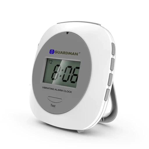 Guardman Portable Vibration Alarm Clock by Deafquip