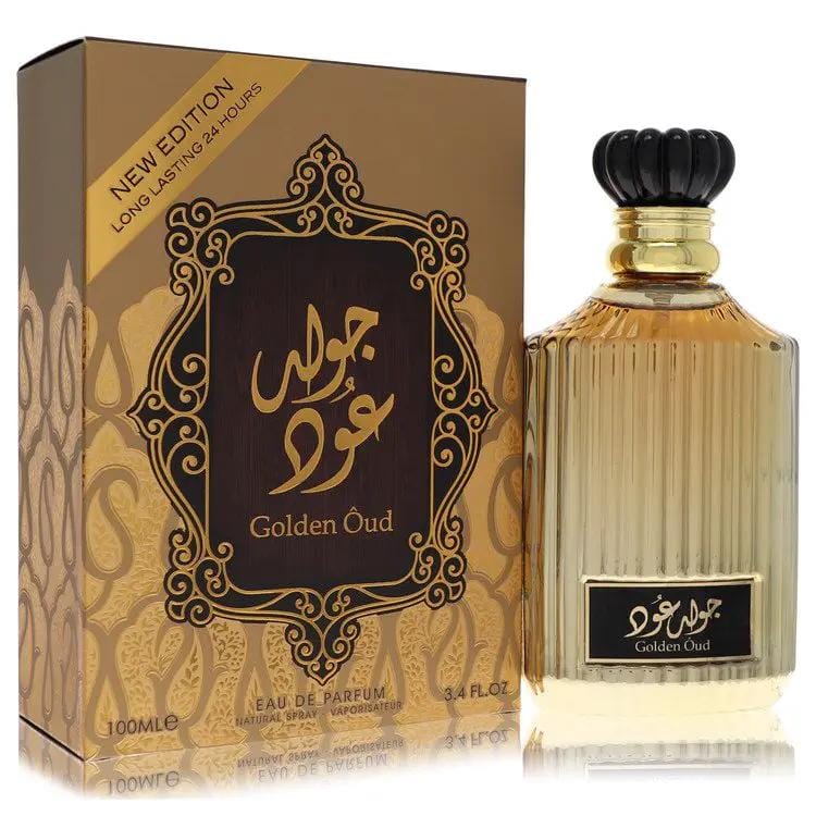 Brands HD Eau De Parfum Spray (Unisex) Lattafa Asdaaf Golden Oud Eau De Parfum Spray (Unisex) by Lattafa 100 ml Lattafa Asdaaf Golden Oud Eau De Parfum Spray (Unisex) by Lattafa 100 ml
