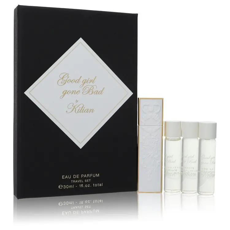 Good Girl Gone Bad 4 x 0.25 oz Travel Spray includes 1 White Travel Spray with 4 Refills by Kilian 4 x 7 ml by Brands HD