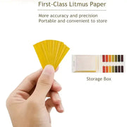 PH 1-14 Test Paper for Water, Soil, and Food Testing - 240 Strips with Storage Case by Mead's Supply & Equipment Outfitters limited
