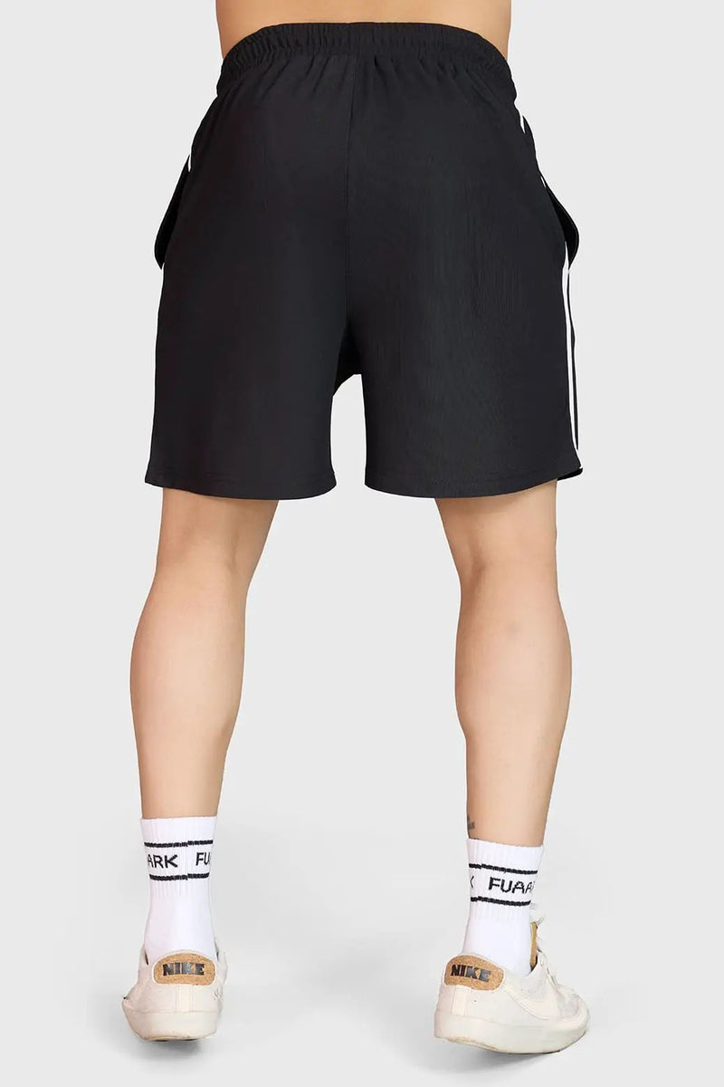 Grit Shorts Black by Fuaark Nz