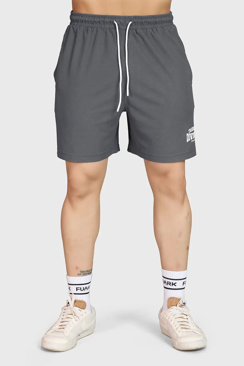 Grit Shorts Grey by Fuaark Nz