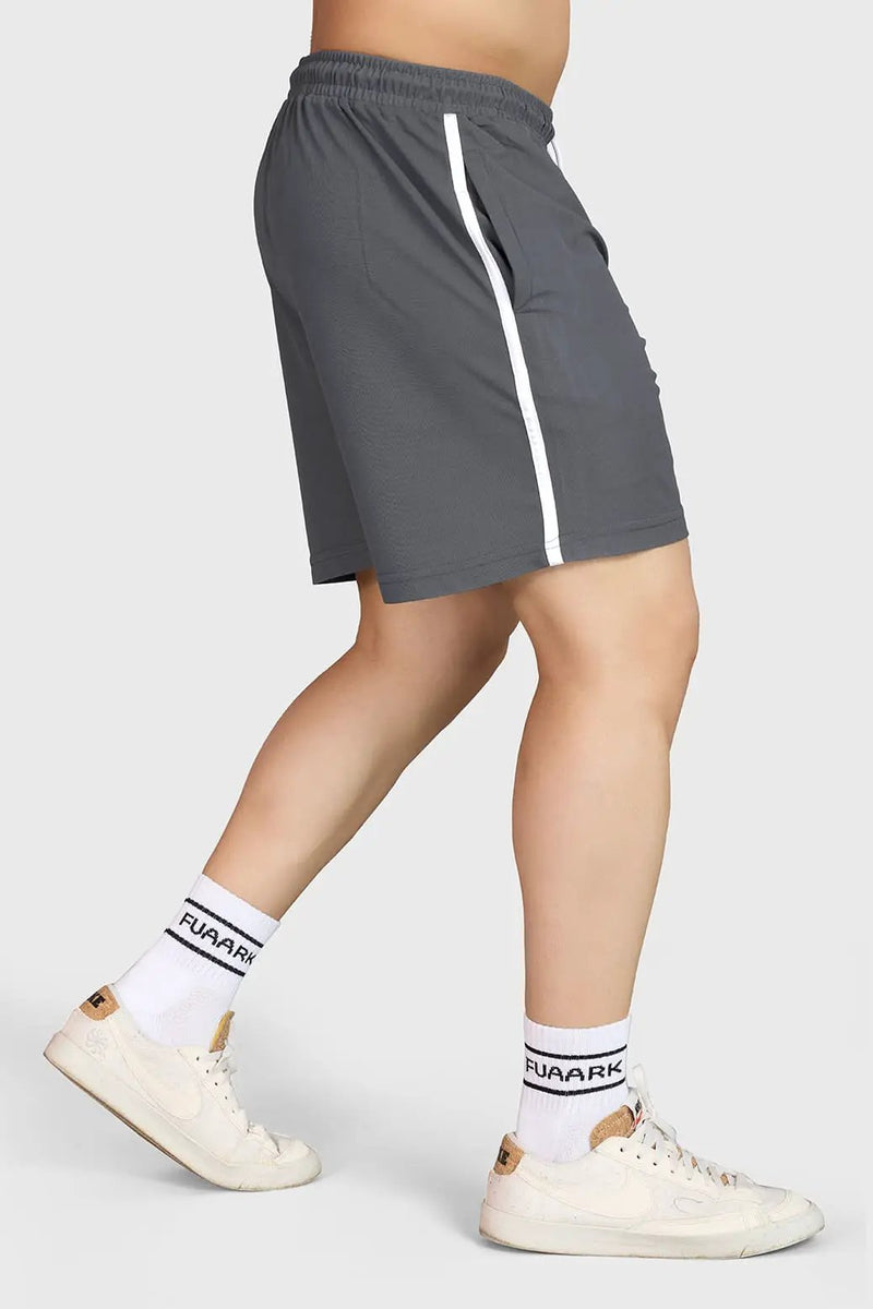 Grit Shorts Grey by Fuaark Nz