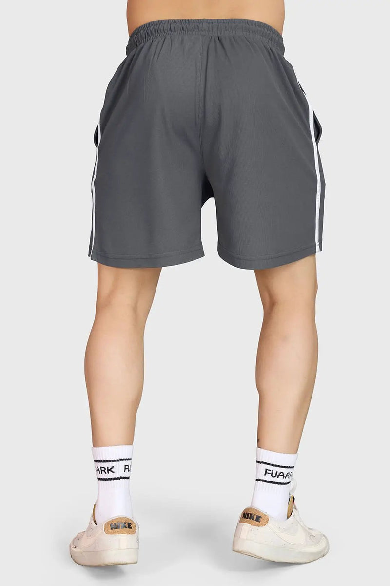 Grit Shorts Grey by Fuaark Nz