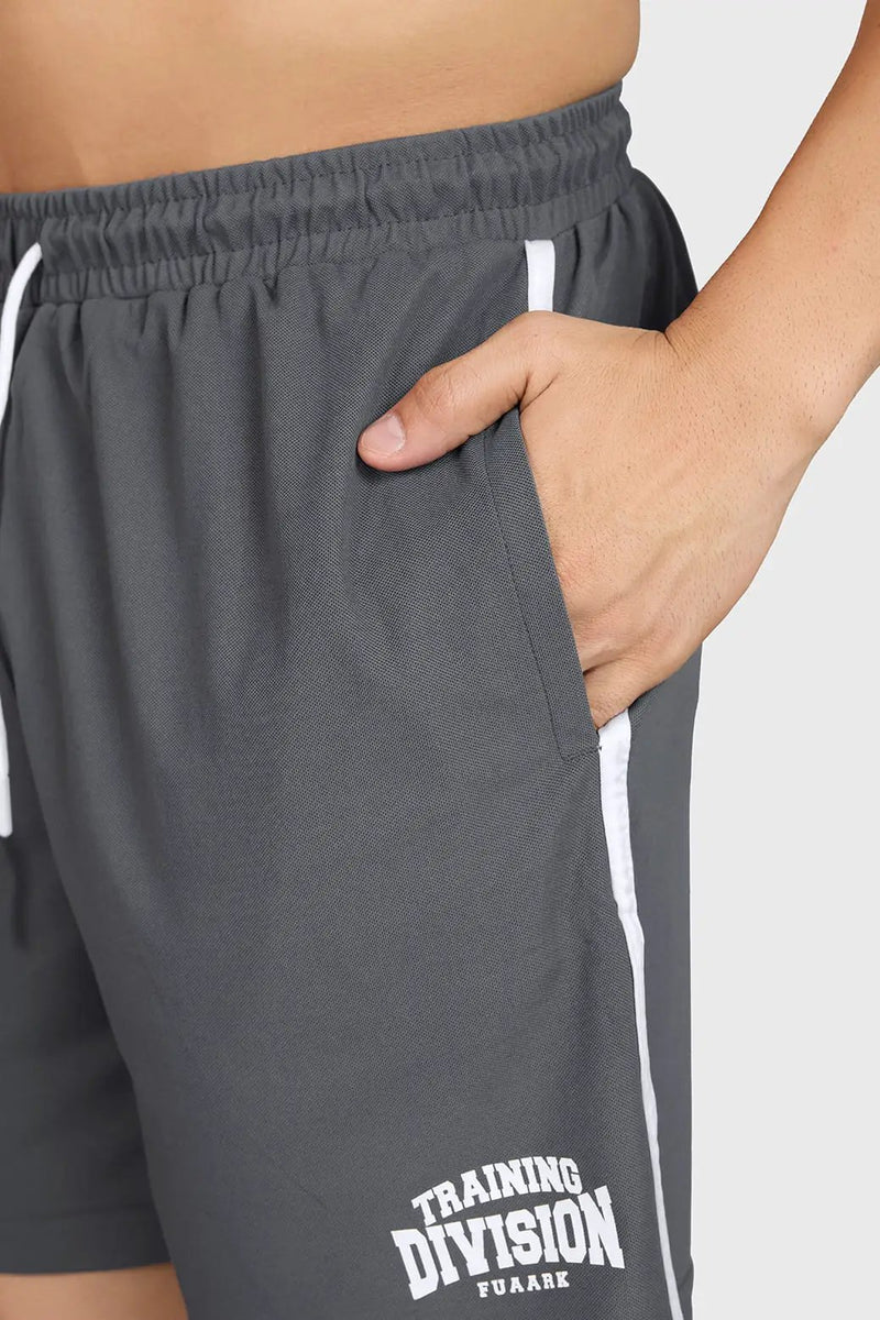 Grit Shorts Grey by Fuaark Nz