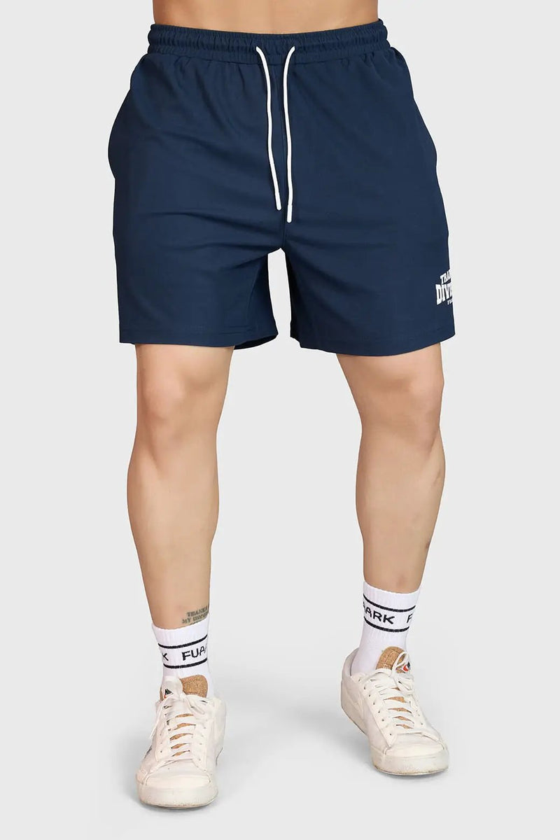 Grit Shorts Navy by Fuaark Nz