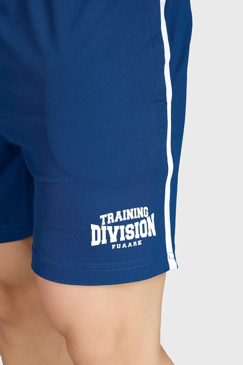 Grit Shorts Orion Blue by Fuaark Nz