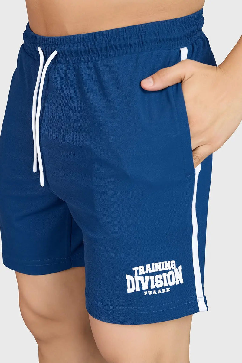 Grit Shorts Orion Blue by Fuaark Nz