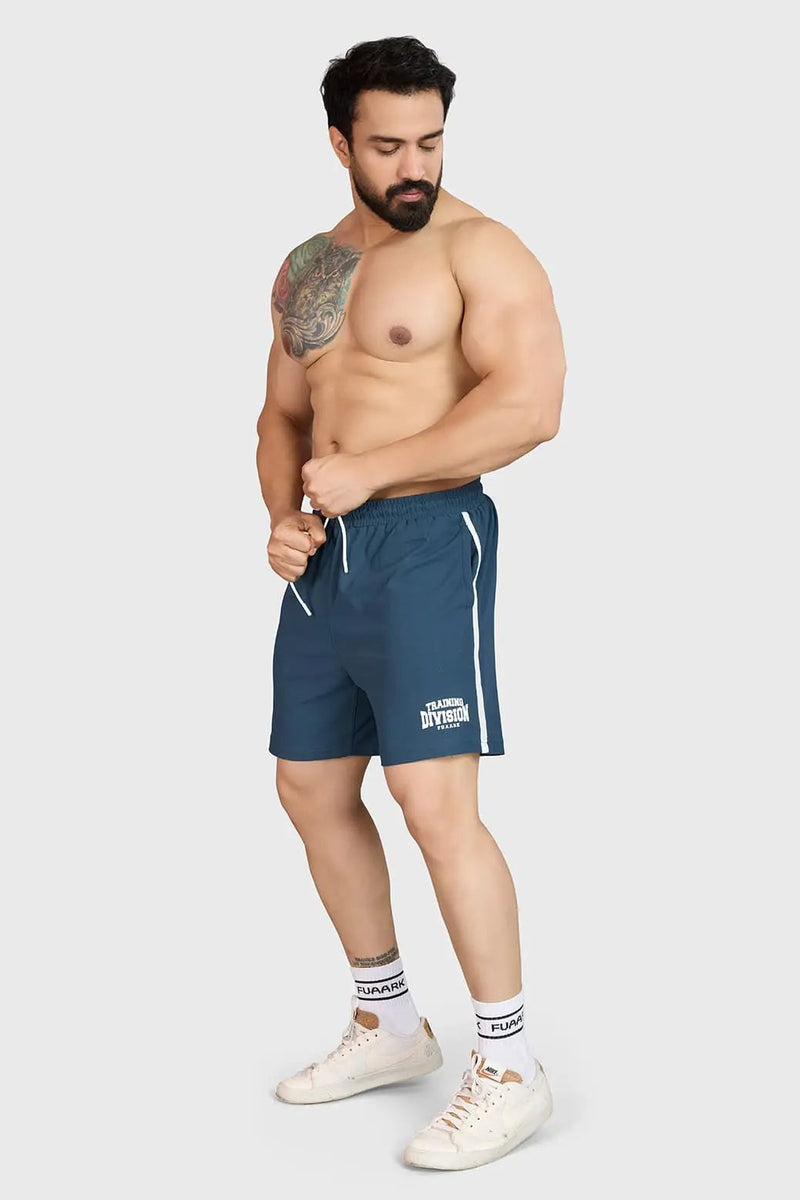 Grit Shorts Midnight Blue by Fuaark Nz