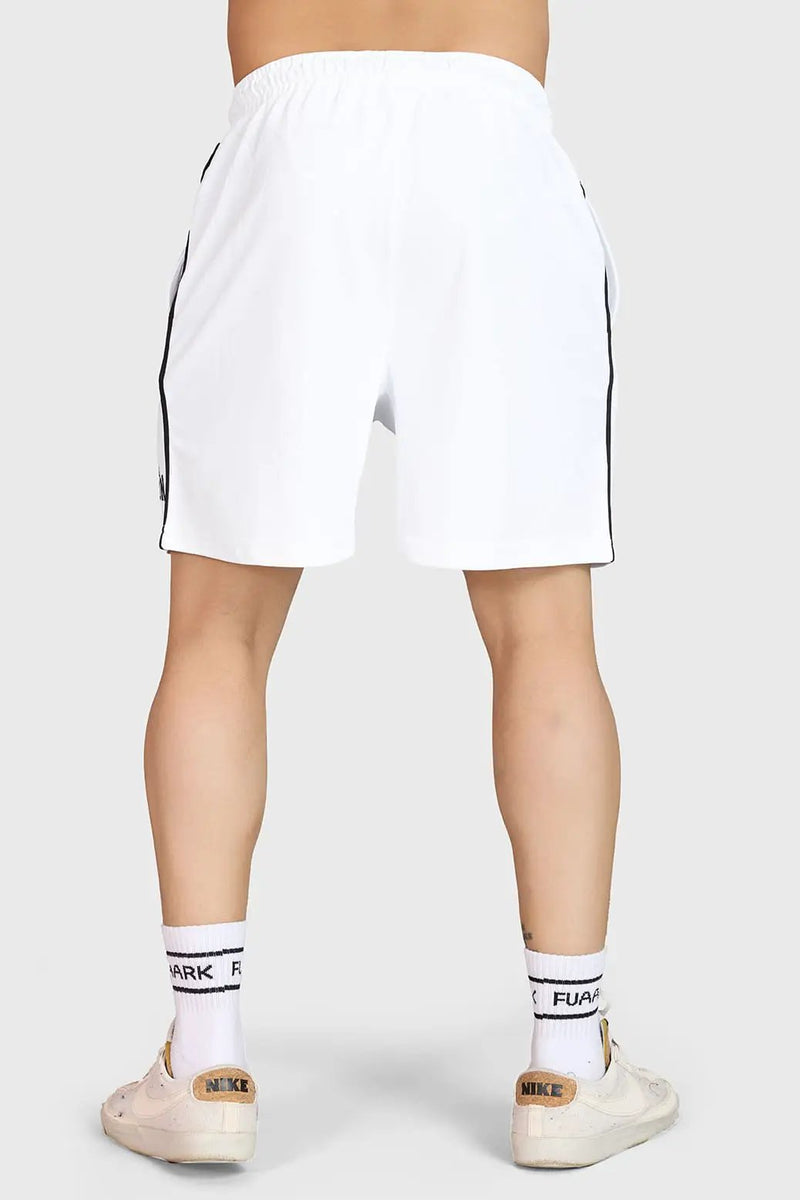 Grit Shorts White by Fuaark Nz