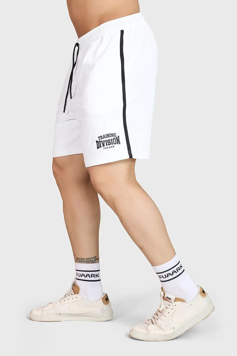 Grit Shorts White by Fuaark Nz