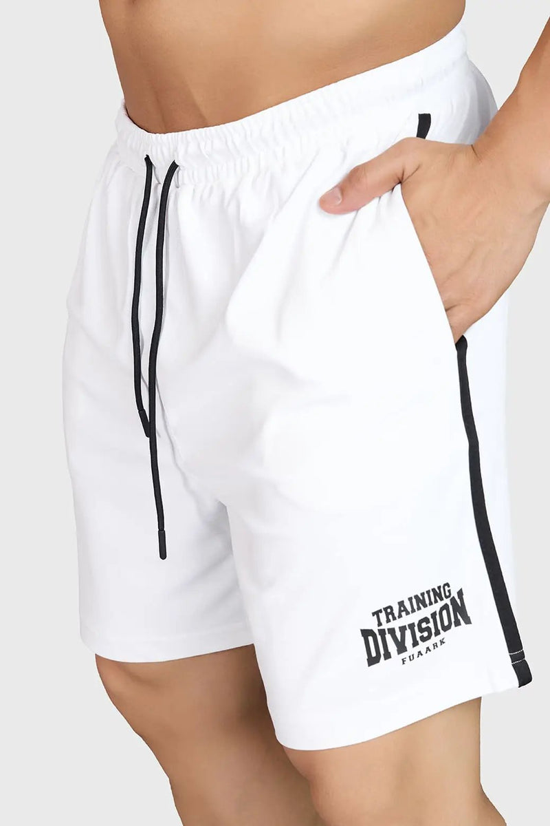 Grit Shorts White by Fuaark Nz