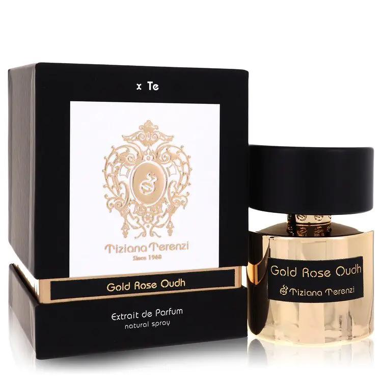 Gold Rose Oudh Eau De Parfum Spray (Unisex) by Tiziana Terenzi 100 ml by Brands HD