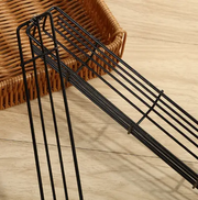 Grilling Basket BBQ Sausage Rack 4PCS by salelink.co.nz