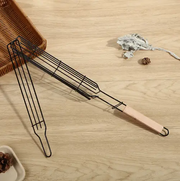 Grilling Basket BBQ Sausage Rack 4PCS by salelink.co.nz