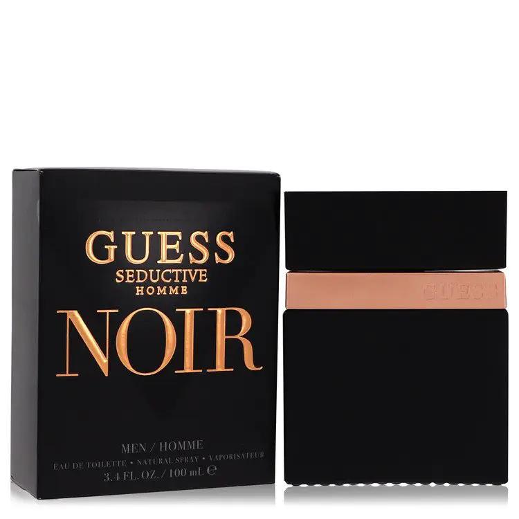 Guess Seductive Homme Noir Eau De Toilette Spray by Guess 100 ml by Brands HD