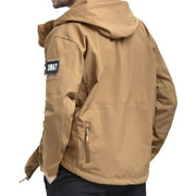 Men's Tactical Waterproof Shark Skin Jacket - Softshell Outdoor Jacket with Fleece Lining by Mead's Supply & Equipment Outfitters limited