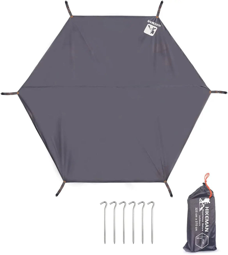 270x315cm Camping Tarp Tent Mat Outdoor Groundsheet by salelink.co.nz