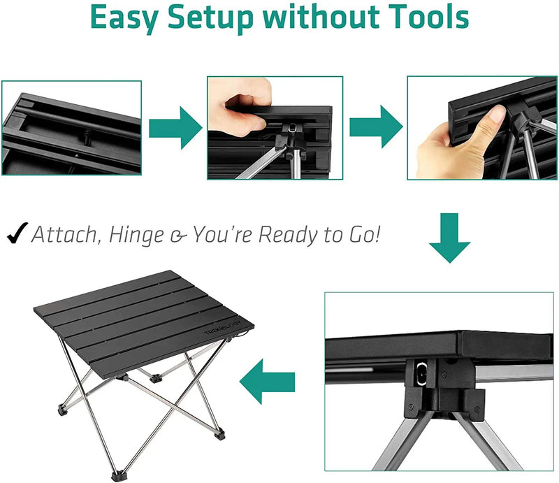 39.5x34.5x32cm Camping Table Foldable by salelink.co.nz
