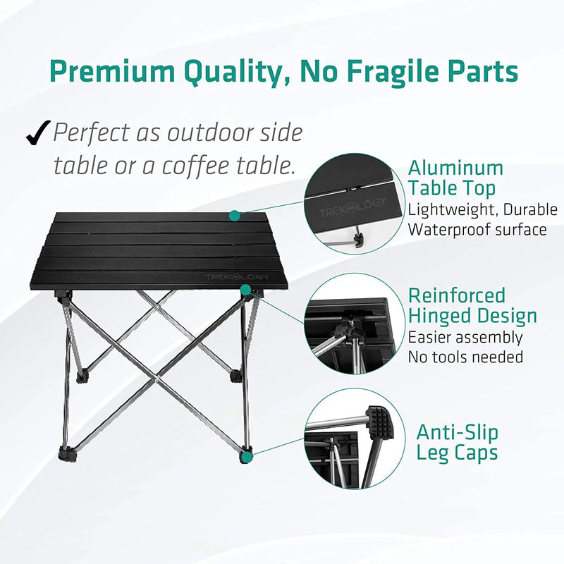 39.5x34.5x32cm Camping Table Foldable by salelink.co.nz