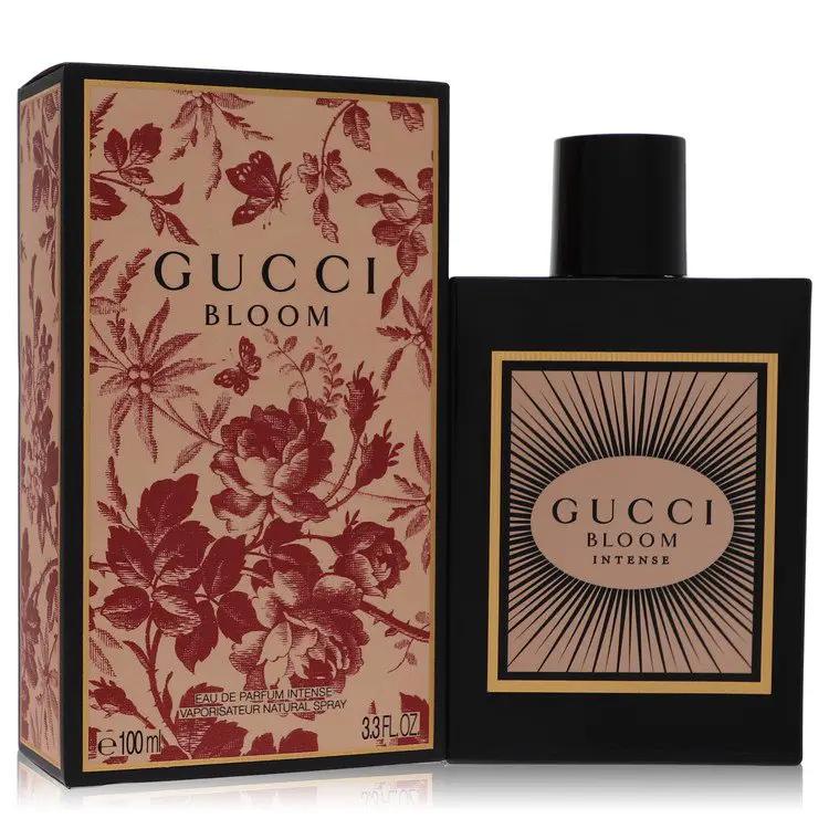 Brands HD Eau De Parfum Spray Gucci Bloom Intense Perfume Spray – Luxurious 100ml Fragrance for Women by Gucci Gucci Bloom Intense Perfume Spray – Luxurious 100ml Fragrance for Women by Gucci