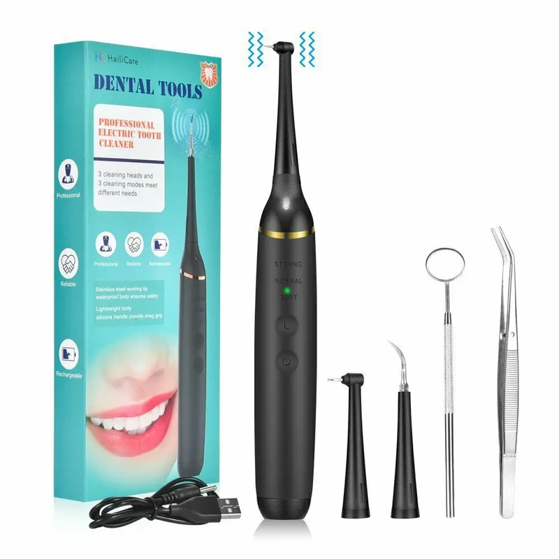 Electric Dental Calculus Remover Tooth Cleaner by salelink.co.nz