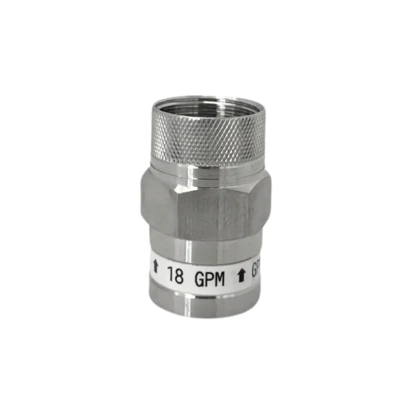 Greenway Stainless Steel Flow Restrictor - UV Water Speed Control - 10-18 GPM by Filtration Station NZ