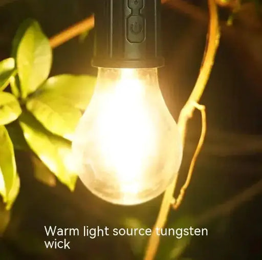 Portable Camping LED Lamp - Rechargeable Outdoor Lantern with Magnetic Base by Mead's Supply & Equipment Outfitters limited