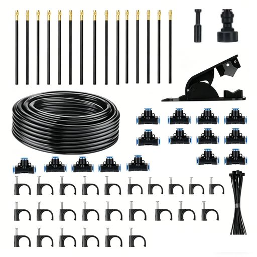 15M Adjustable Watering Irrigation Misting System Kit by salelink.co.nz