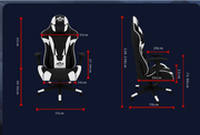 g8buynz g8buynz Widen Seat Gaming Chair Ergonomic Chair Adjustable with Headrest and Lumbar Support B Widen Seat Gaming Chair Ergonomic Chair Adjustable with Headrest and Lumbar Support B