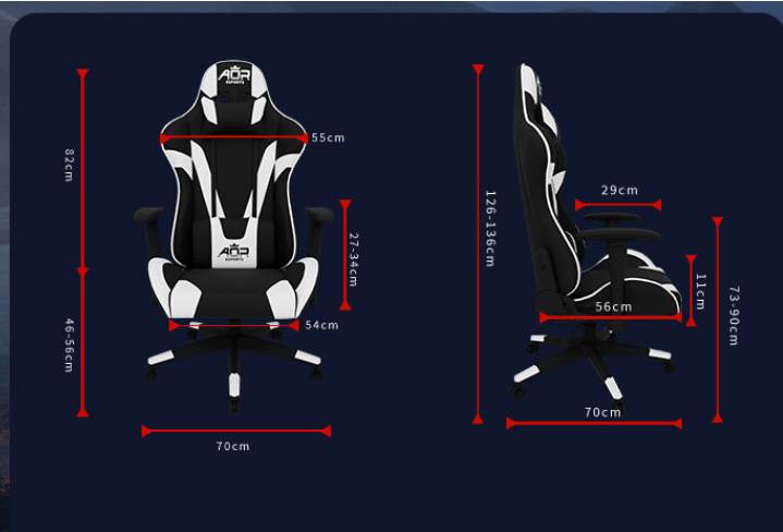 g8buynz g8buynz Widen Seat Gaming Chair Ergonomic Chair Adjustable with Headrest and Lumbar Support B Widen Seat Gaming Chair Ergonomic Chair Adjustable with Headrest and Lumbar Support B