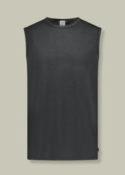Men's Garage Tank Top - 100% Merino Wool, Slate Grey by Merino 365 NZ