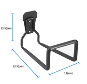 g8buynz 2 Pcs Metal Heavy Duty Hose Reel Hanger Wall Mounted 2 Pcs Metal Heavy Duty Hose Reel Hanger Wall Mounted