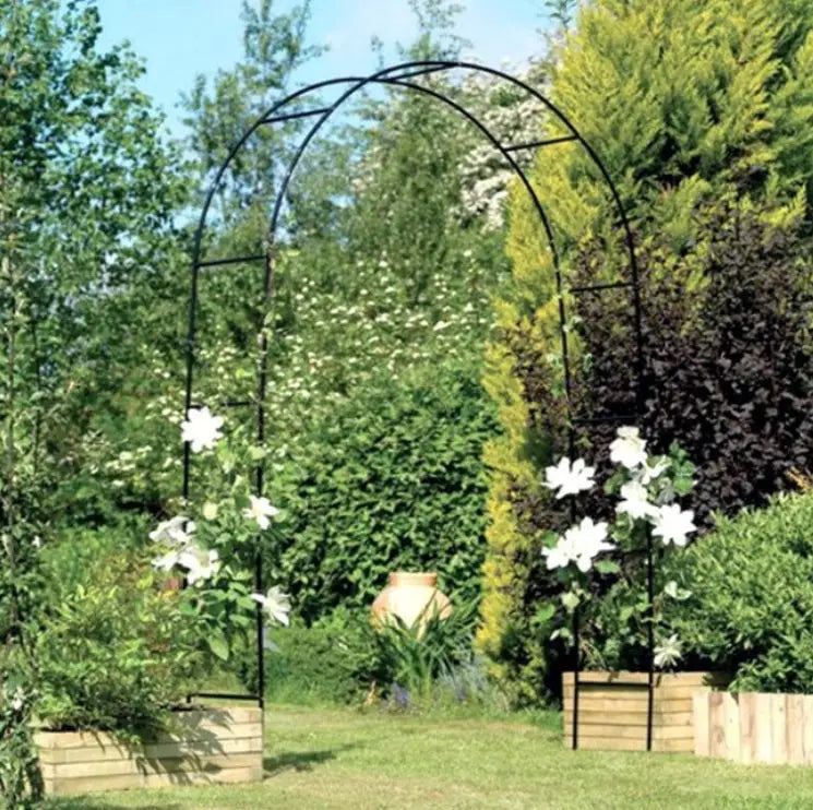 g8buynz Metal Pergola Arbor, Outdoor Flower Garden Arch Trellis Metal Pergola Arbor, Outdoor Flower Garden Arch Trellis
