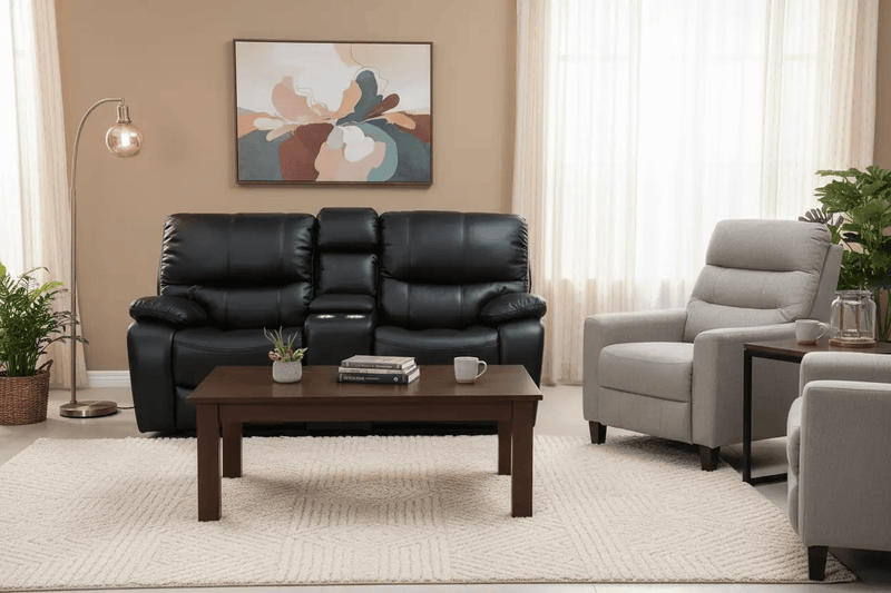 BroDeals Sofas Bergen Manual Recliner 2 Seater with Console Bergen Manual Recliner 2 Seater with Console