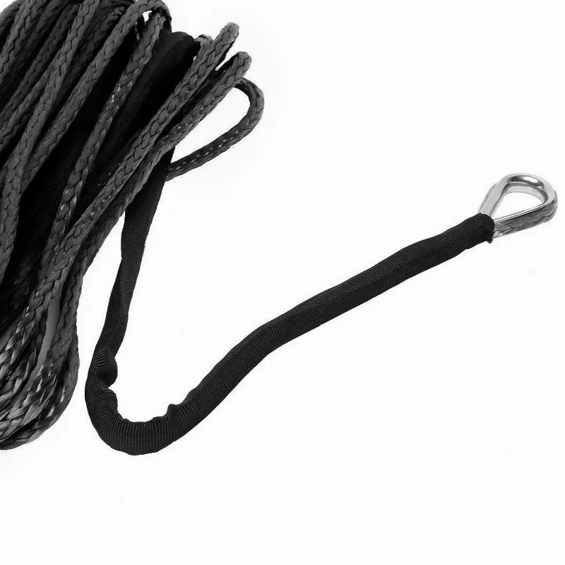 15M Synthetic Winch Line Cable Rope by salelink.co.nz