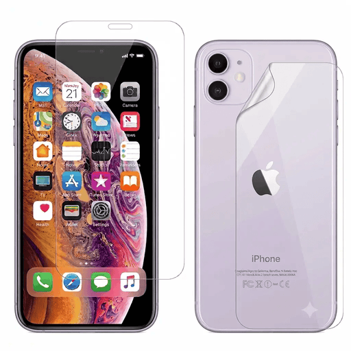 9eight5 Screen protector Hydrogel Screen Protector for iPhone 11 (Screen & Back) 9eight5 Hydrogel Screen Protector For iPhone 11