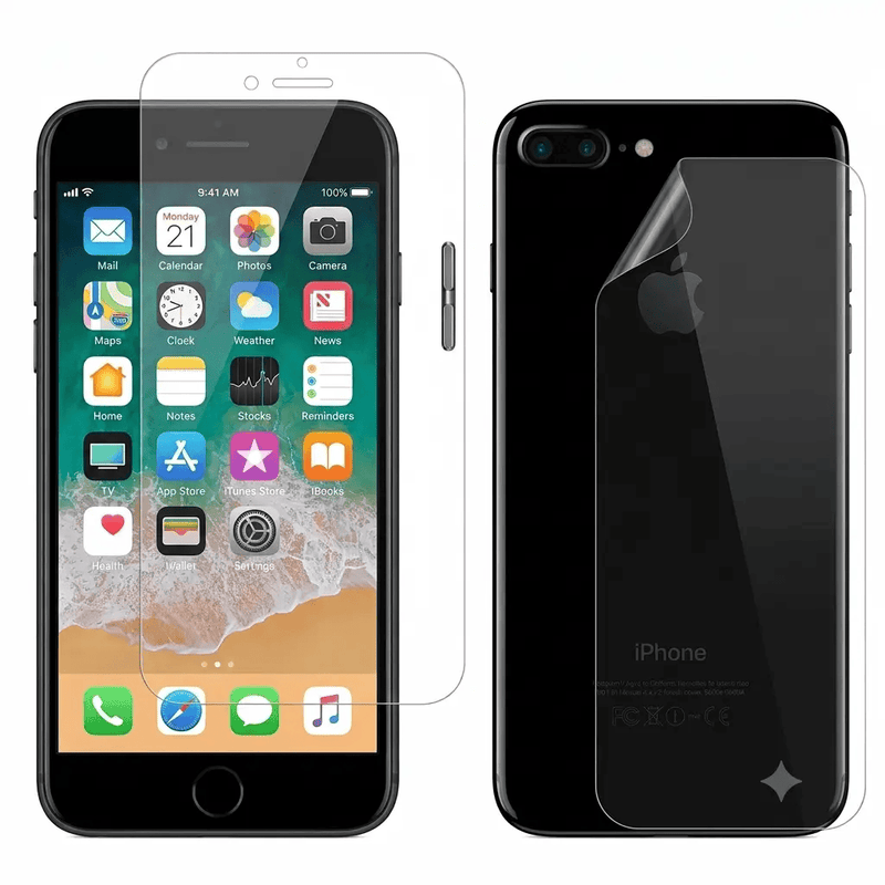 9eight5 Screen protector Hydrogel Screen Protector for iPhone 7 Plus (Screen & Back) Hydrogel Screen Protector For iPhone 7 Plus Front Back
