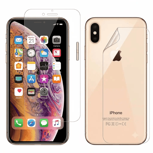 9eight5 Screen protector Hydrogel Screen Protector for iPhone XS (Screen & Back) 9eight5 Hydrogel Screen Protector For iPhone XS
