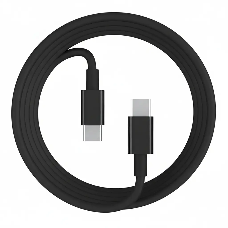 USB-C to USB-C Charger Cable for Vivo Phones (Black) 1m by 9eight5