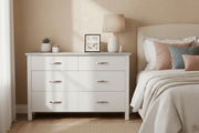 BroDeals Dressing Table Patty 6 Drawer Dressing Table | Lowboy Patty 6 Drawer Dressing Table | Lowboy