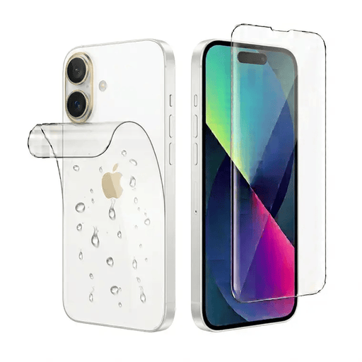 9eight5 Screen protector Hydrogel Screen Protector for iPhone 17 (Screen & Back) Hydrogel Screen Protector For iPhone 17 Full Coverage