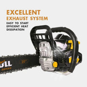 X-BULL 62cc Petrol Chainsaw by salelink.co.nz