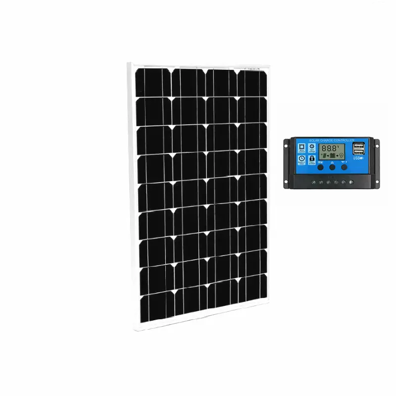 Solar Panel 130W + 30A Solar CONTROLLER Combo by salelink.co.nz