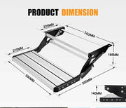 Caravan Step Aluminium Pull Out Folding Caravan Step Camper Trailer Motorhome RV by salelink.co.nz