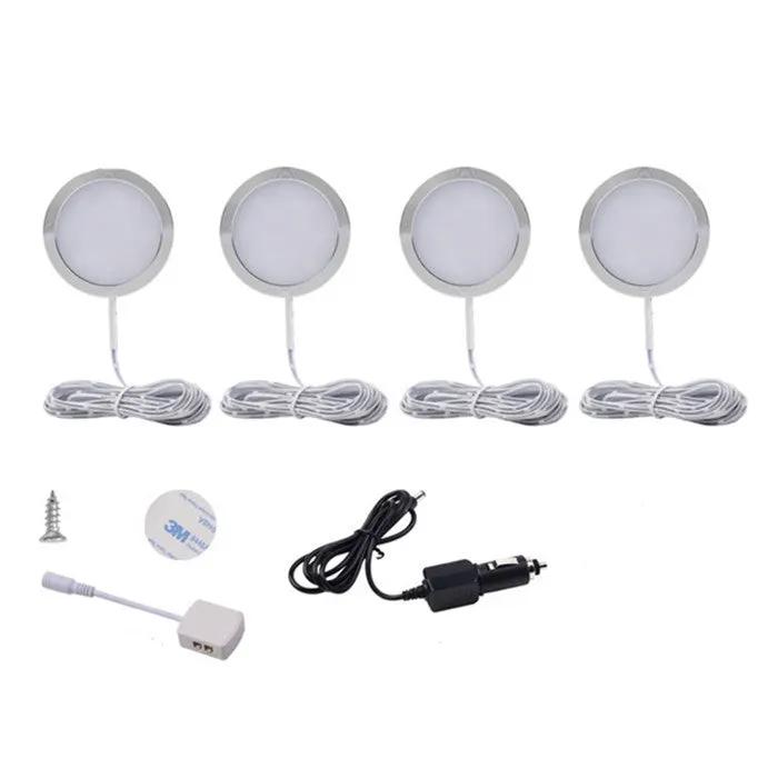 4x 12V LED Down Light Cabin Ceiling Lamp Caravan Camper Trailer Car RV White by salelink.co.nz